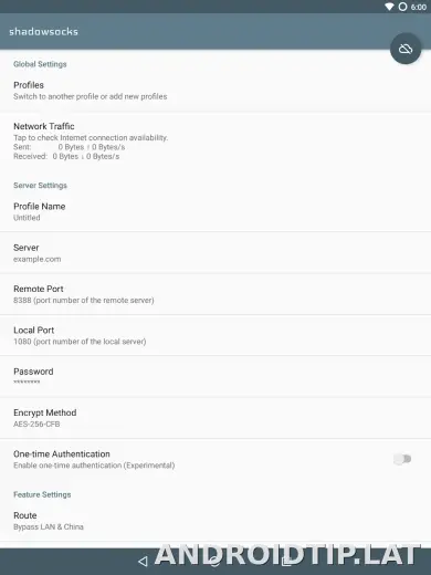 Shadowsocks скриншот 5